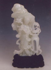 白玉籽《拜月》