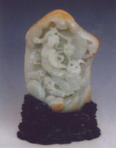 白玉籽《奔月圖》
