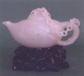 白玉籽《單鏈祝福壺》