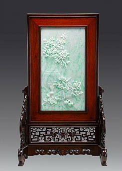 翡翠《繁花似錦插牌》