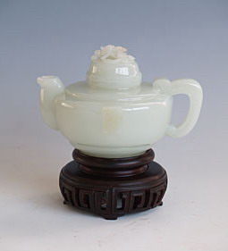 白玉籽《壺》