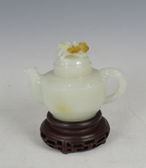 白玉籽《竹壺》